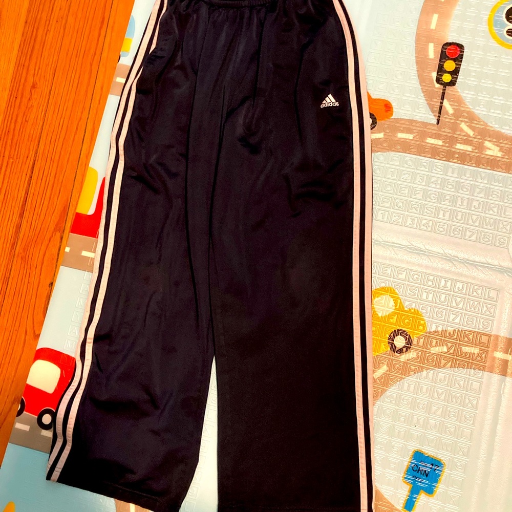 Men’s adidas pants navy blue size small